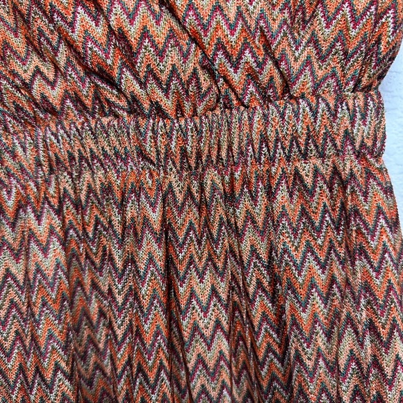 Ramy Brook Stylish Mini Orange Patterned Dress XS - Picture 5 of 7